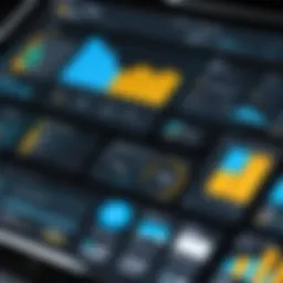 Dynamic dashboard showcasing Power BI capabilities