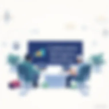 A virtual meeting illustrating collaboration in the mortgage industry