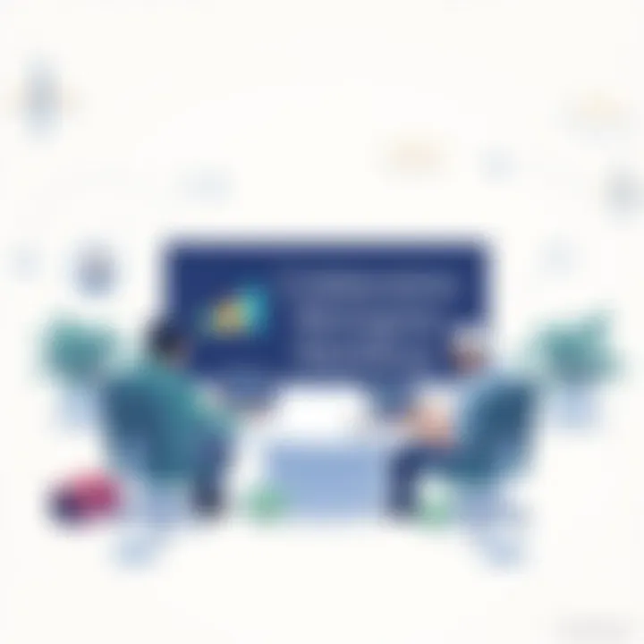 A virtual meeting illustrating collaboration in the mortgage industry