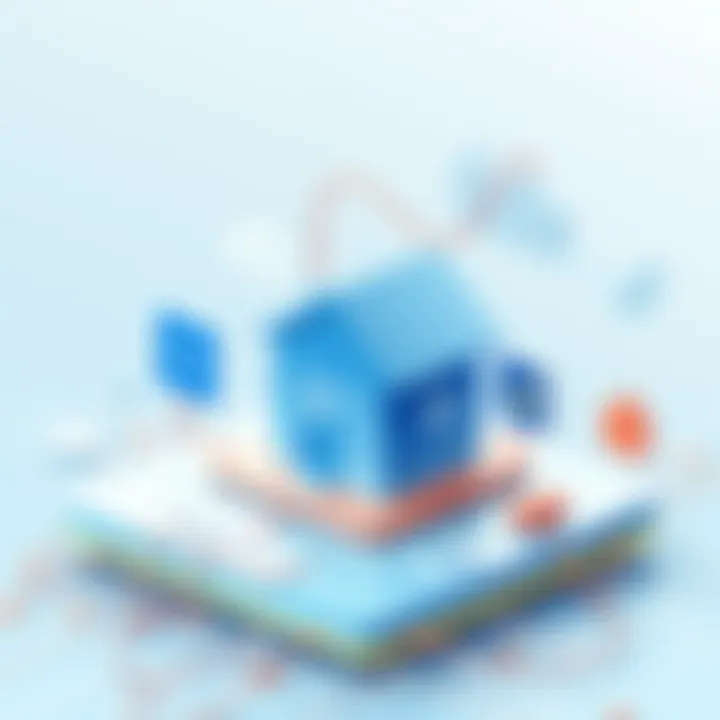 Representation of a mortgage loan operating system architecture