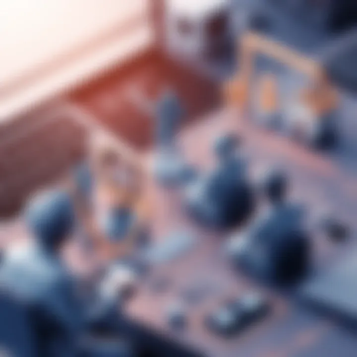 Visual representation of stakeholders benefiting from mortgage loan systems