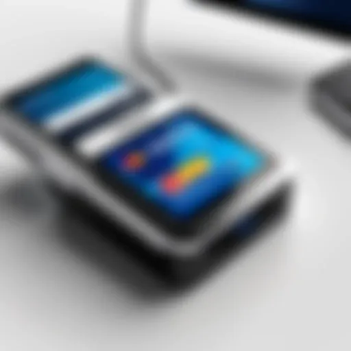 Visual representation of the PayPal Mobile Card Reader interface