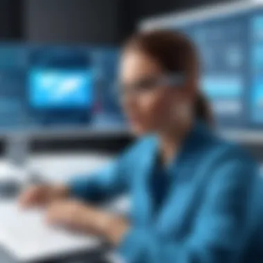 Innovative Features of Training Software A modern interface of personnel training software showcasing its features