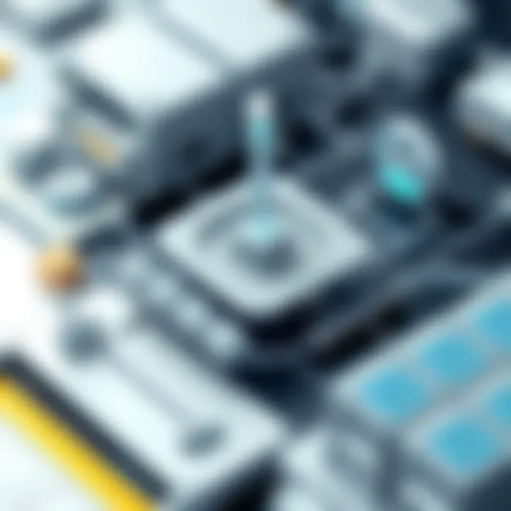 Integration of Inventory Management and Scheduling A schematic representation of inventory management intertwined with scheduling