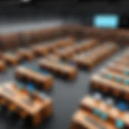 Library management software dashboard