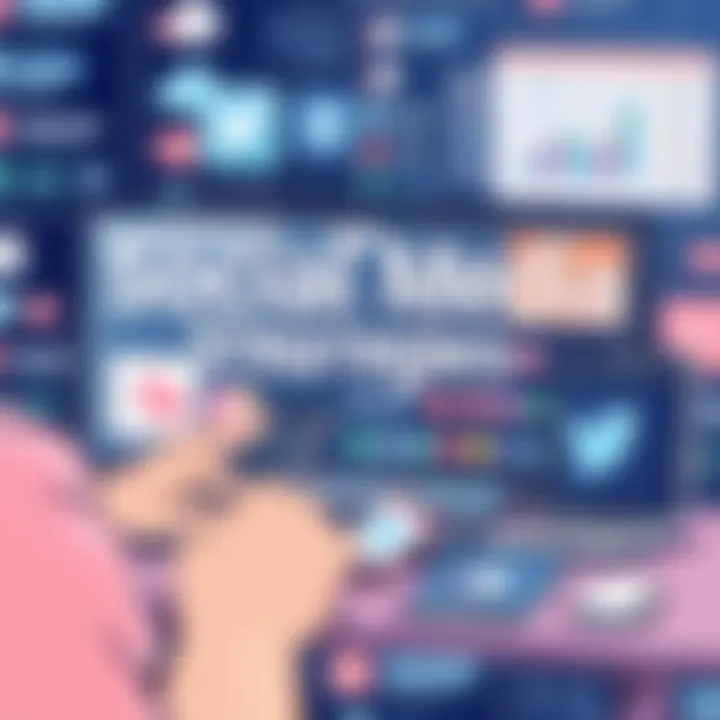 Engaging social media presence