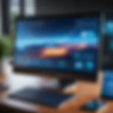 Futuristic Insights on Remote Desktop Software Evolution A futuristic depiction of remote desktop software evolution