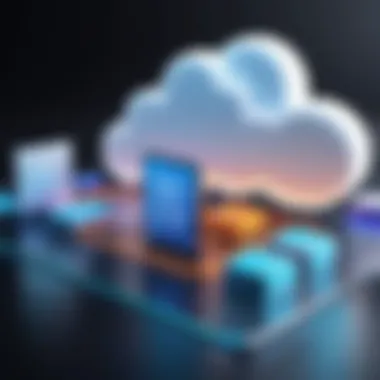Understanding Cloud ERP Architecture Visual representation of cloud ERP architecture