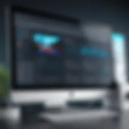 User interface showcasing Adobe Page Builder tools