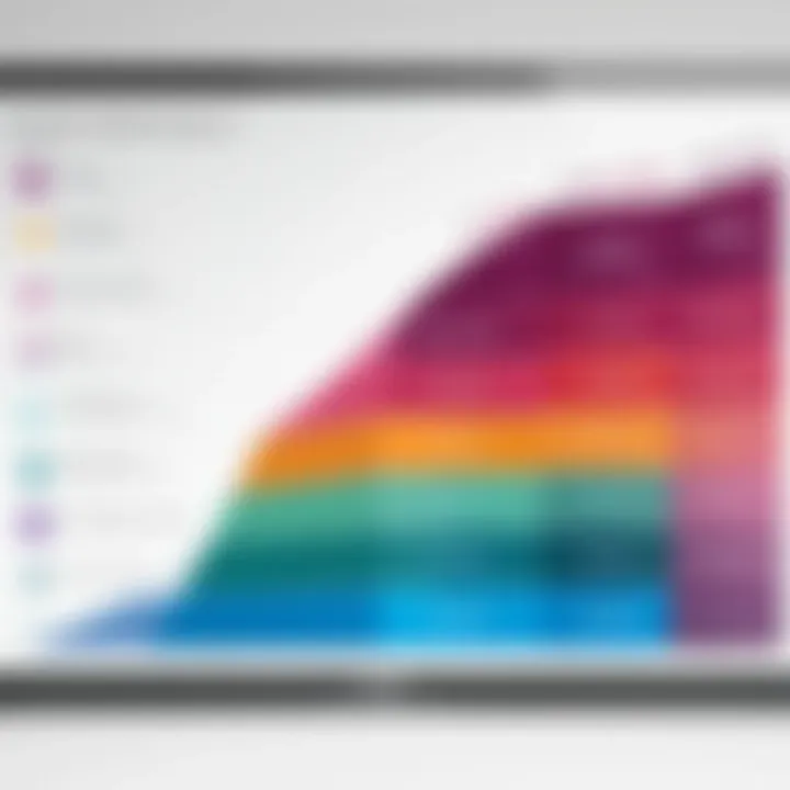 Graph illustrating pricing structures of Azalea Health EMR