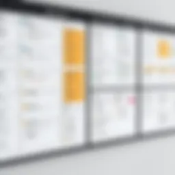 Visual representation of a public Kanban board showcasing tasks and workflow.