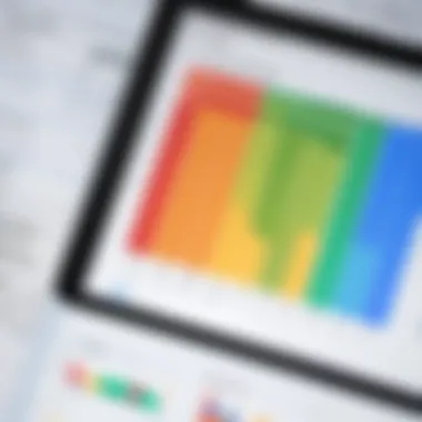 Dynamic Financial Data Analysis with Google Sheets Dynamic spreadsheet showcasing financial data analysis