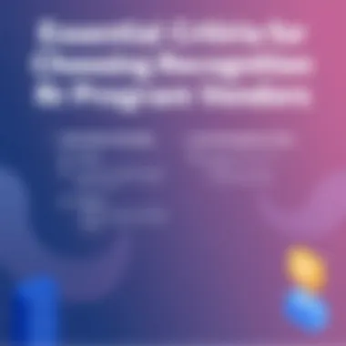 Essential Criteria for Choosing Recognition Program Vendors Criteria checklist for selecting recognition vendors