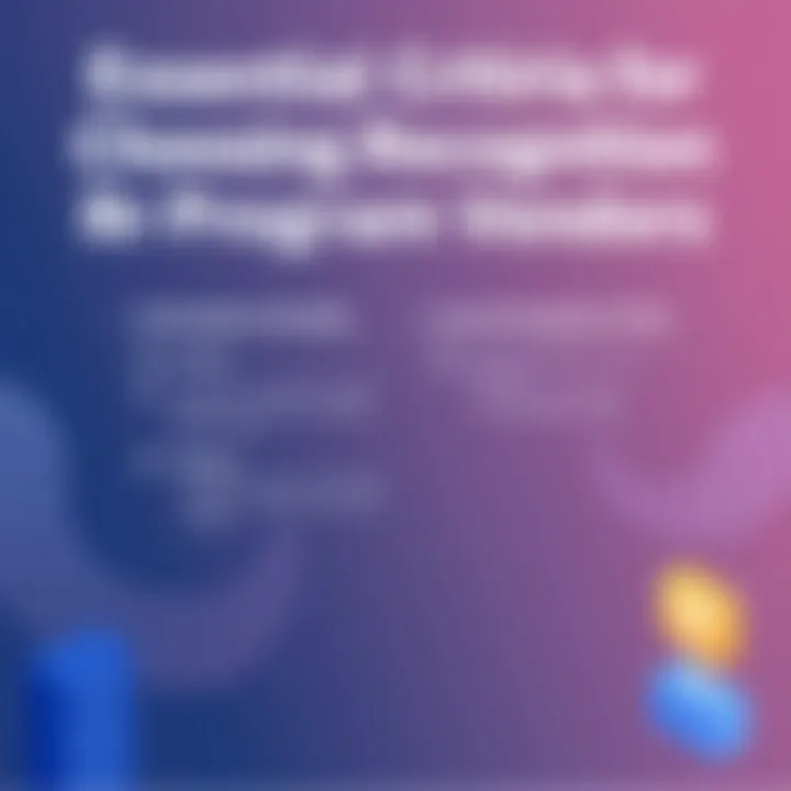 Essential Criteria for Choosing Recognition Program Vendors Criteria checklist for selecting recognition vendors