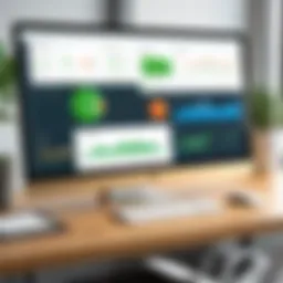An innovative dashboard showcasing Zendesk Sales features