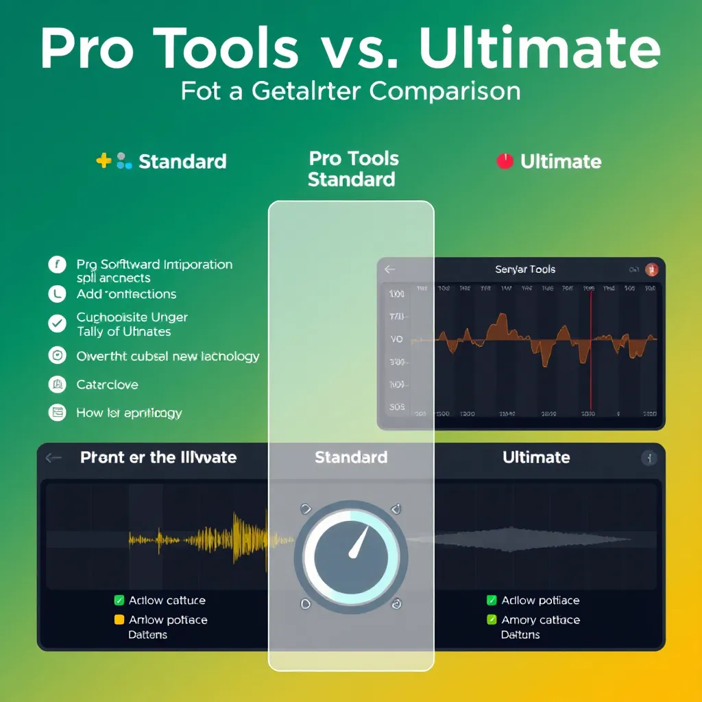 Pro Standerd Pro Tools Standard vs Ultimate: A Detailed Comparison